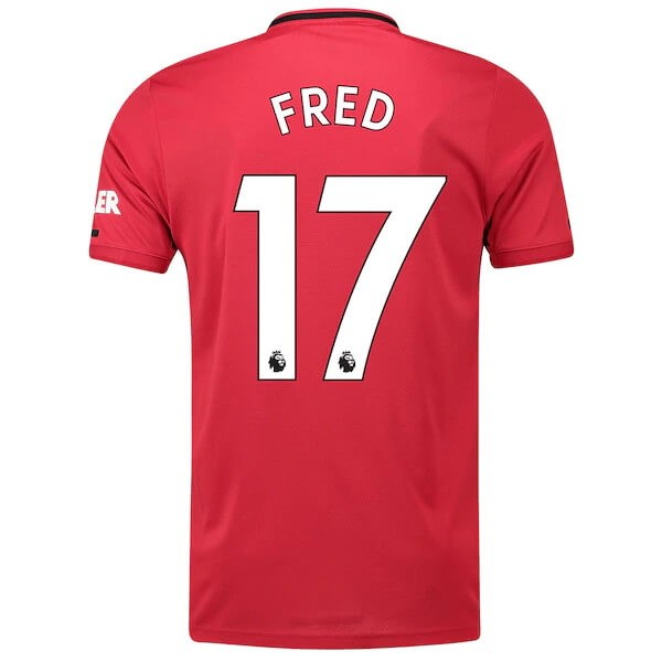 Trikot Manchester United NO.17 Fred Heim 2019-20 Rote Fussballtrikots Günstig